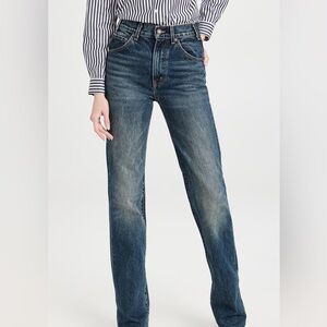 Nili Lotan Joan Jean, long raw hem, 27